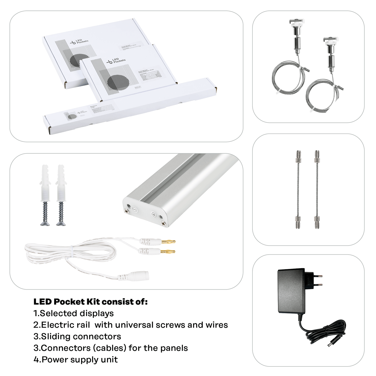 Led Pocket Display Set A2